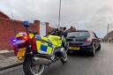 A Vauxhall Astra was seized by police in St Helens
