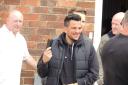 Star reader Marcus Arnold snapped this picture of Peter Andre