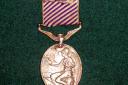 the RAF hero's Distinguished Flying Medal is among the collection that is being auctioned.