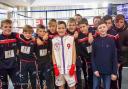 Caden Hughes pictured Centre. Awarded Boxer of the Night  Picture: Chris Kearns