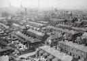 A view from Beecham's Clock Tower of St Helens from around 1912