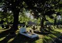 Morning shadows at St Helens Cemetery by Suzie Remadems