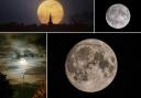 Your fabulous photos of the blue supermoon rising over St Helens