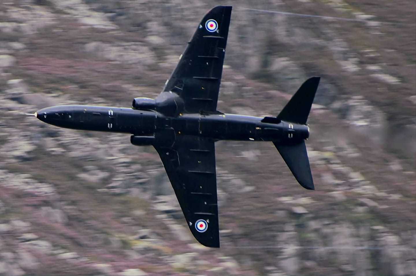 Training jet at RAF Valley by Tim Brown