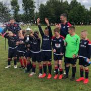 Penlake under 10s, runner's up in the Warrington League President's Cup