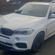 The BMW xDrive has been seized by police