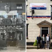 Hotel owners recreate historic coronation photograph