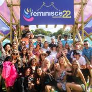 Festival-goers at Reminisce last year