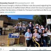 Screenshot of now deleted Twitter post by Knowsley Council. Image credit: Knowsley Council, permission for LDRS partners