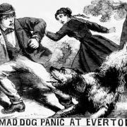 The Illustrated Police	News of August 21, 1869 illustrates an incident in Liverpool