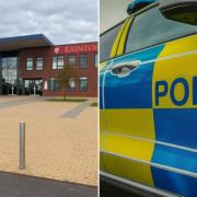 The boy and girl have admitted to causing the damage at Rainford High