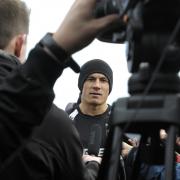 In focus: Sonny Bill Williams takes questions from the media at Cowley