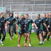 Australia's players at Langtree Park during the Rugby League World Cup