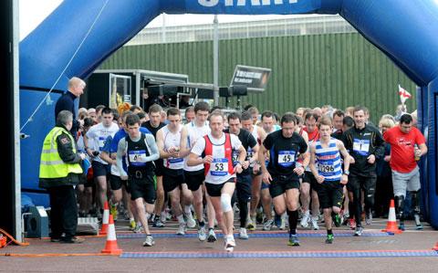 St Helens 10k run - 2012
