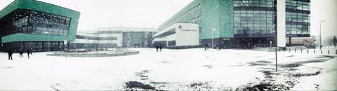 Ant Fildes tweeted us this picture of St Helens College campus covered in snow.
