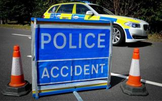 The crash happened in Prescot on Monday afternoon