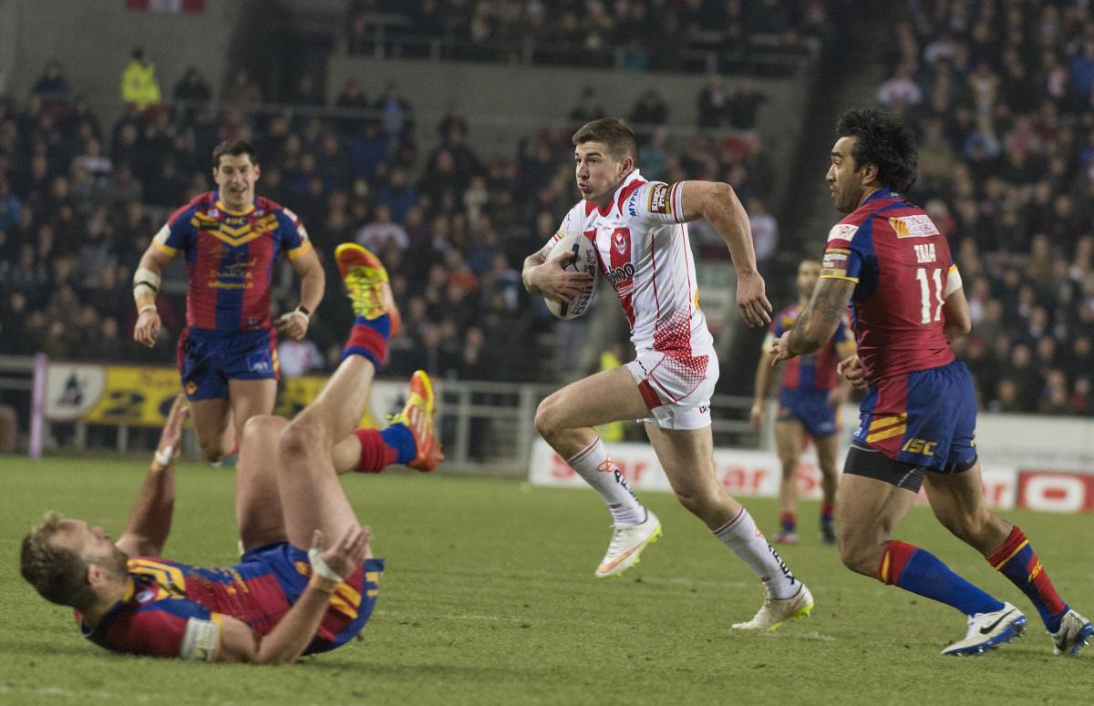 Photographer Bernard Platt  captured all the action from Saints opening day win over Catalans on Friday February 6 2015.