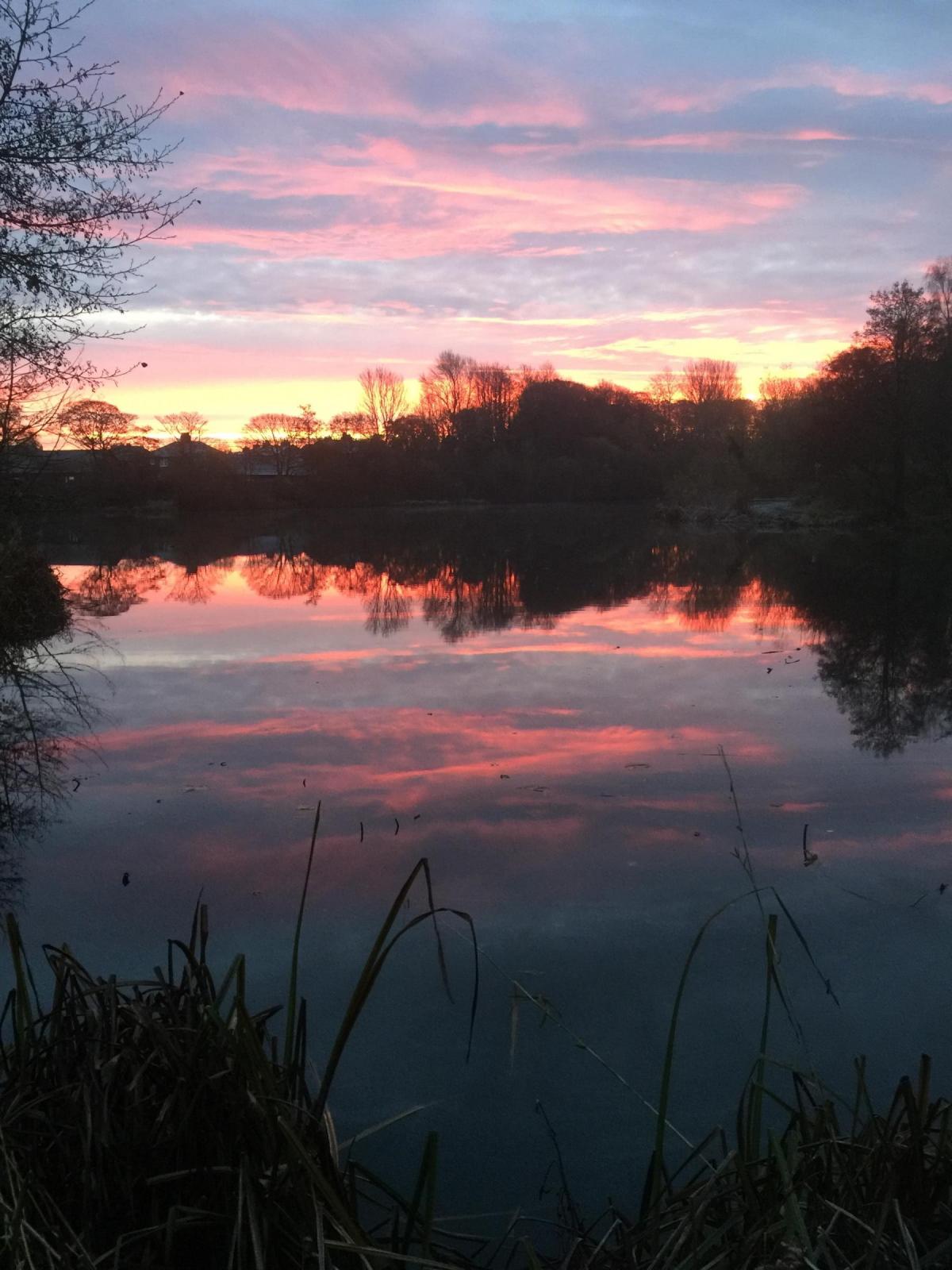 This lovely picture was taken by Star reader Ian Brownlow at the Leg O'Mutton Dam in Eccleston,