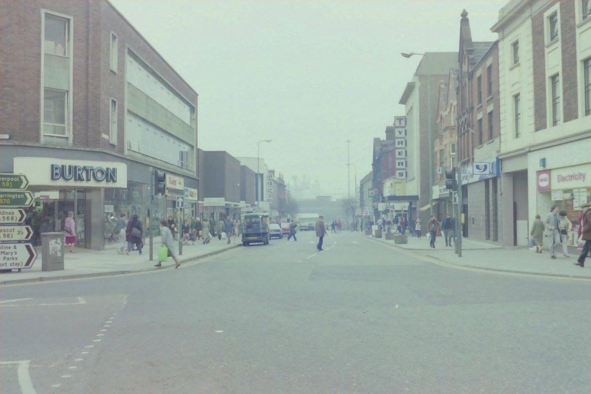 The days when Burtons was bustling and the cinema was open on Bridge Street