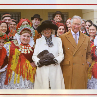 Charles and Camilla's Christmas card features Croatian dancers - St Helens Star