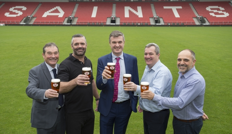 Saints sign deal with Robinsons Brewery - St Helens Star