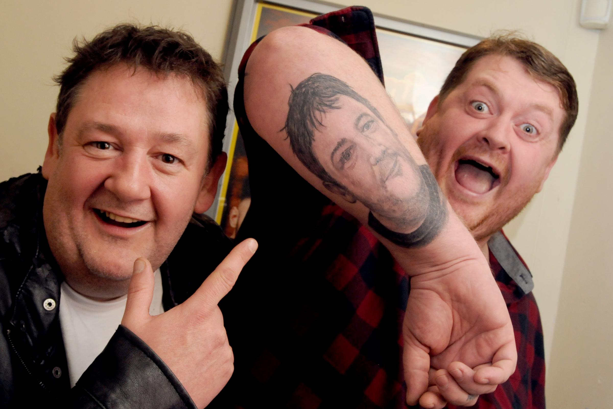 Dad-of-two has Johnny Vegas tattoo as part of St Helens legends sleeve design - and plans to add other famous faces ... - St Helens Star