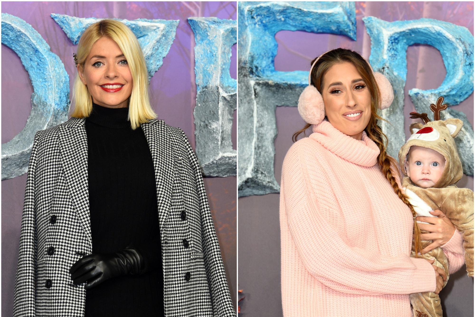 Holly Willoughby and Stacey Solomon among stars at Frozen premiere - St Helens Star