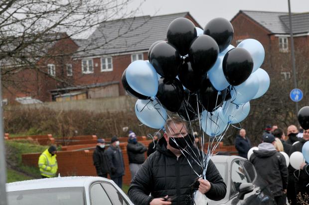 St Helens Star: Balloons were released