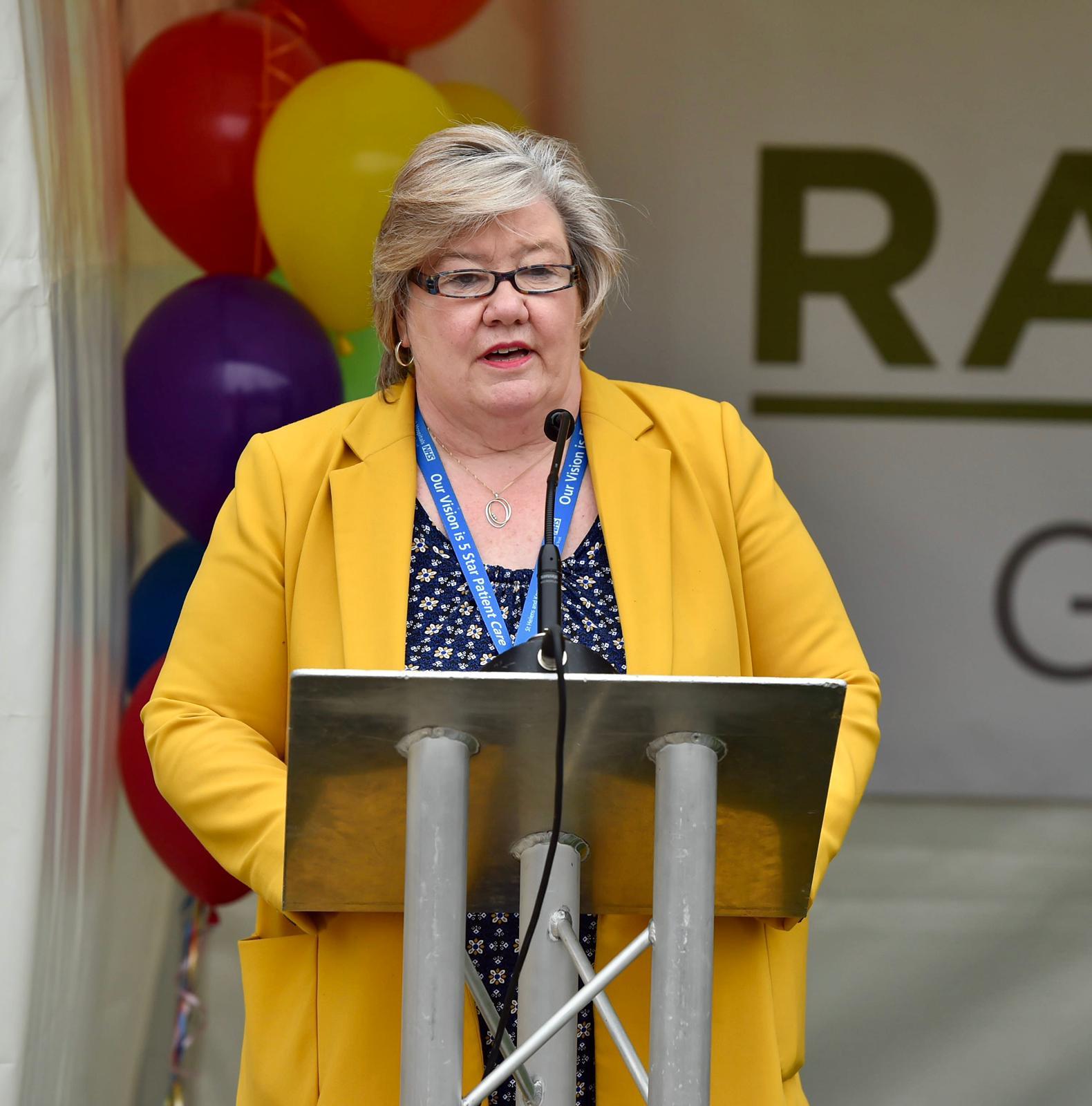 Ann Marr, chief executive of the St Helens and Knowsley Trust