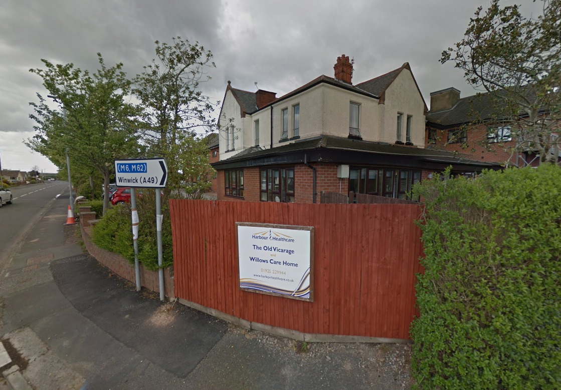 Smith took the tablets thriugh her job as a nurse at The Old Vicarage Care Home in Burtonwood (Image: Google Maps)