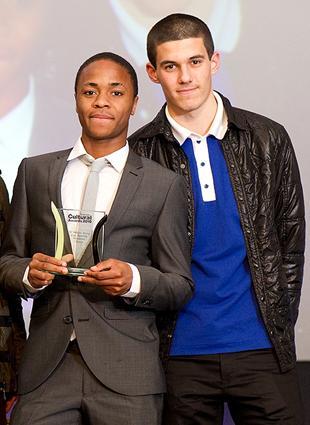 Raheem Sterling and Conor Coady - who were in the Liverpool FC youth set-up - were at the St Helens Cultural Awards in 2010