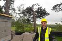 FOUNDER: Martin Preston at the site in Cheshire