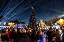 A previous Christmas lights switch-on in Chuch Square