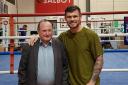 Martin Murray with his friend Mad Benny