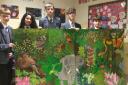 ART: High school students made a mural for the children's ward