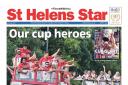 The Star's front page following Saints' Challenge Cup homecoming last year