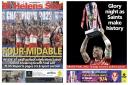 The front page (left) of this week’s St Helens Star and cover of the souvenir supplement