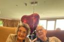 Millie and Albert on their 70th anniversary