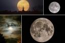 Your fabulous photos of the blue supermoon rising over St Helens