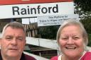 Rainford councillors John Case and Linda Mussell