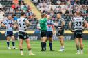 Referee Chris Kendall during a game between Saints and Hull FC earlier this year
