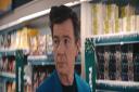 Rick Astley in the Sainsbursy's advert