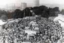 TIGHT squeeze: Back in the day St Helens Show packed more than 500,000 fun seekers into Sherdley Park over three days… almost making Glastonbury look like a village fete