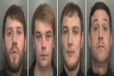 Sean Zeisz, Niall Barry, Joseph Peers and James Witham were given life sentences