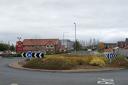 The incident happened at the roundabout near to Lymewood Farm