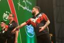 Michael Smith bowed out of the Bahrain Darts Masters at the semi-final stage