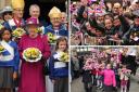 The Queen in Blackburn on Maundy Thursday, 2014