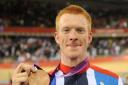Ed Clancy with his bronze medal. Picture: Graham Chadwick/NOPP