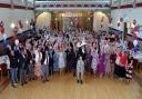 100 guests were invited to celebrate Gerald Anders' 100th birthday at St Helens Town Hall (Pic: Bernard Platt)