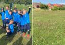 Youngsters have been unable to play football due to overgrown grass in Rainhill